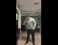 Collab VIBES - Guy doesnt catch cat falls on floor 