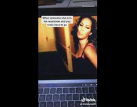 (3RD PARTY CONTENT) Leona lewis bleeding love music video washroom 