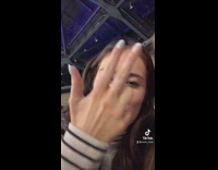 Girl test guys to pick up three fingers 