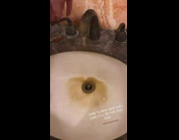 New York studio sink runs dirty water 