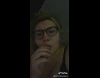 Collab VIBES - accidental face filter girl really long day