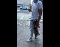 Collab ClipsIG - Man Walks Dog on Shoes and Reptiles on Wings