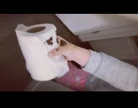 poop in hand girl unicorn pajamas