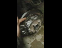 Brake rotor makes funny sound and gets broken