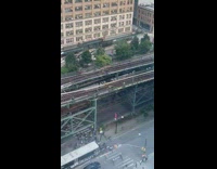 Lot of bikers drive along the street in the morning