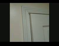 Guy shows how to fix door 