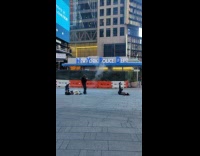 Person doing choreograph dance for video wearing high heel boots