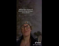 Behind the scenes of doordashing during snowstorm 