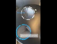 Person throws trash into a recycle bin labelled with different trash materials, but trash goes into the same bag