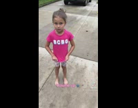 Girl asks what her shirt means 