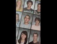 Then vs now school yearbook photos