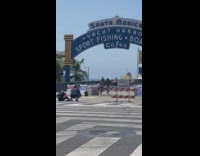 Two girls in bikini top tiktok dance at the docks