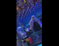 Robot arm bartender that shakes and serves drinks