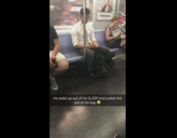 white shirt rubix cube subway