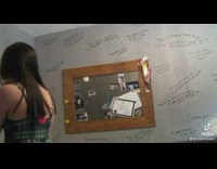 Girl and boy sing High School Musical song