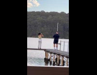 Collab IITW - Woman in yellow tank top poses while boyfriend takes picture