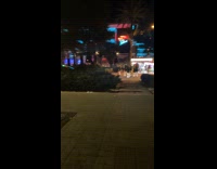 Spider-Man give thumbs up to the filmer