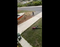 Golf Swing Fail Hits Friend 