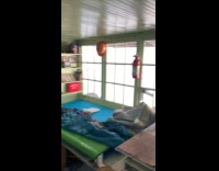 Hail Falls as it Rains on Mountains