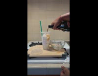 Coffee whiskey looks nothing different than regular coffee