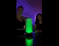 Collab Clips MPUGC - Friends playing jenga with electric shock 