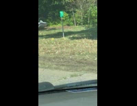 Jet ski on side of road 