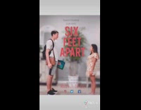 Six feet apart movie poster social distancing