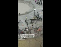 Tin man video shoot in Central Park