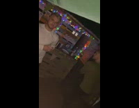 Guy tries to hit friend falls over flash