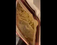 Woman received entire potato hashbrown