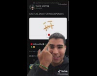 Guy sings mcdonalds jingle travis scott tweet