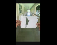 Frame by Frame animation with friends in the campus