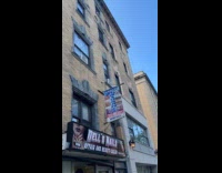 Man singing karaoke from apartment part 1 