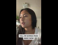 Girl responds to her own echo class