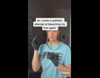 Collab BitchIG2 - Girl identity crisis dye hair transformation 