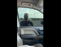 Guy locked out of car has key in hands 