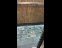 Lady finds pink nail on elevator floor