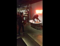 Bath tub ping pong ball photoshoot 