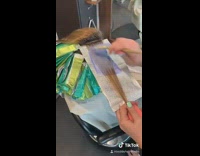 Collab BitchIG2 - Grey hair transformation girl salon 