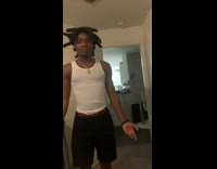 Son asks where his lizard went 