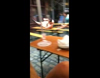 Slip n slide restaurant patio tables