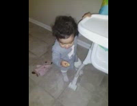 KaleSaladIG - Baby says chips bitch high chair