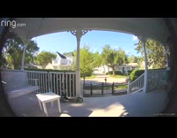 Man in his spike shoes slipped on the porch