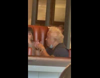 Man in restaurant looks like Guy Fieri