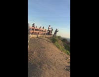 IITW - Guy holds sun for photo