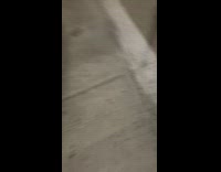 Woman taking home santa claus in two parts