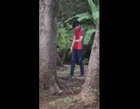 Guy steps on ball turns into animation 