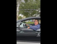 Car pulls up and says to pull over 