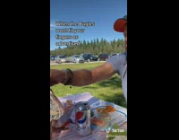 Dad calling customer service complain bugles