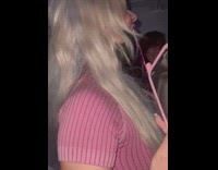 Woman promotes peace and herself in the airplane